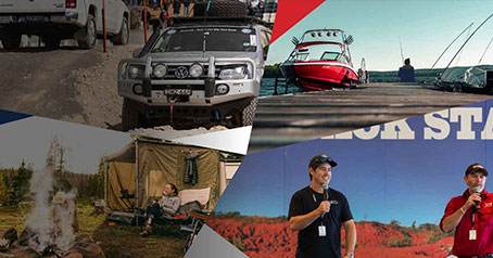 ພວກເຮົາຢູ່ທີ່ 4x4 Outdoors Show ໃນ Melbourne